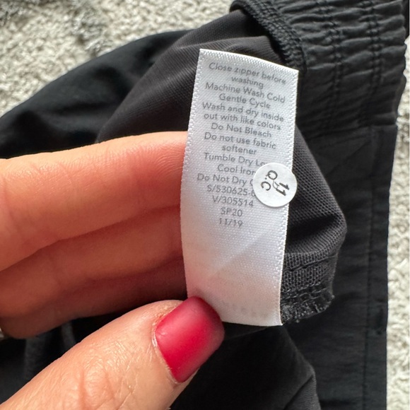 Athleta Black Track Pants Relaxed Fit Joggers - Picture 8 of 13